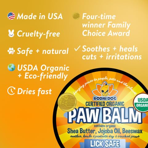 Bodhi Dog ingredientes orgánicos, cuidado suave y seguro para lamidos.