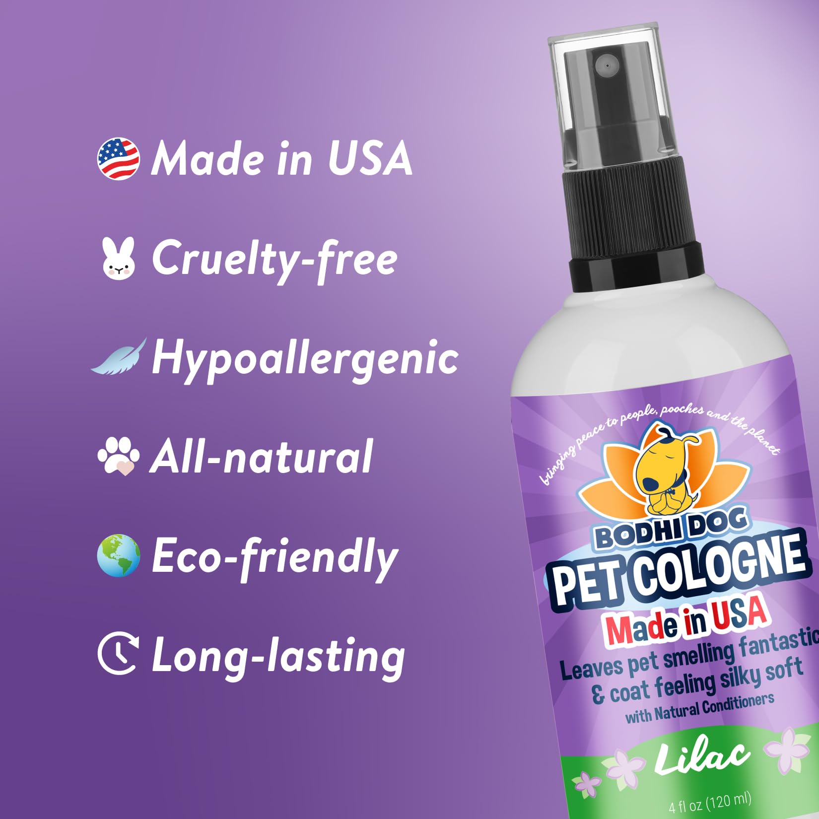 Bodhi Dog Lila: aplicación rápida para refrescar entre baños.