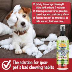 Bodhi Dog spray amargo para zapatos, ayuda a evitar mordiscos en calzado.