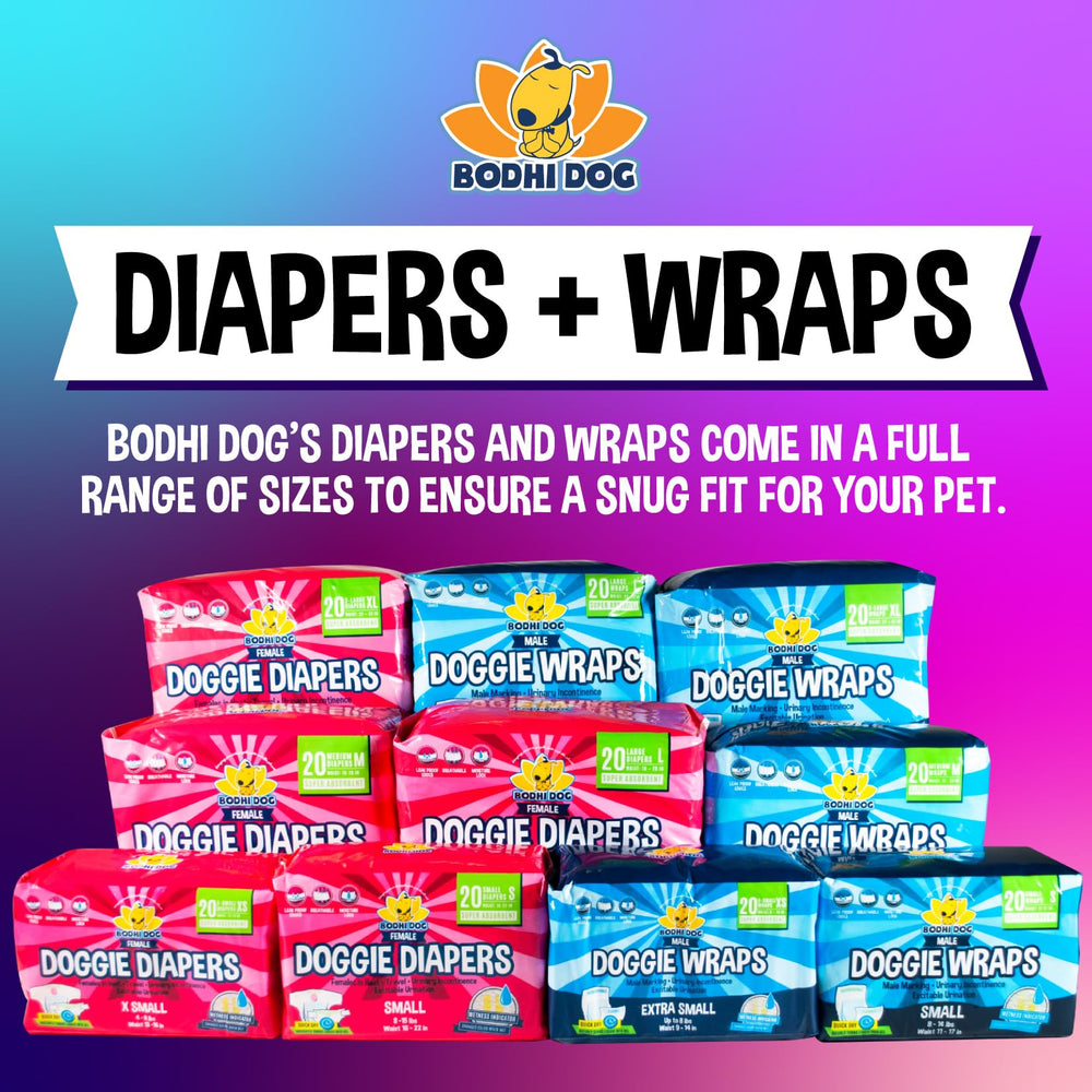Pañales Bodhi Dog talla mediana, 20 unidades para entrenamiento.