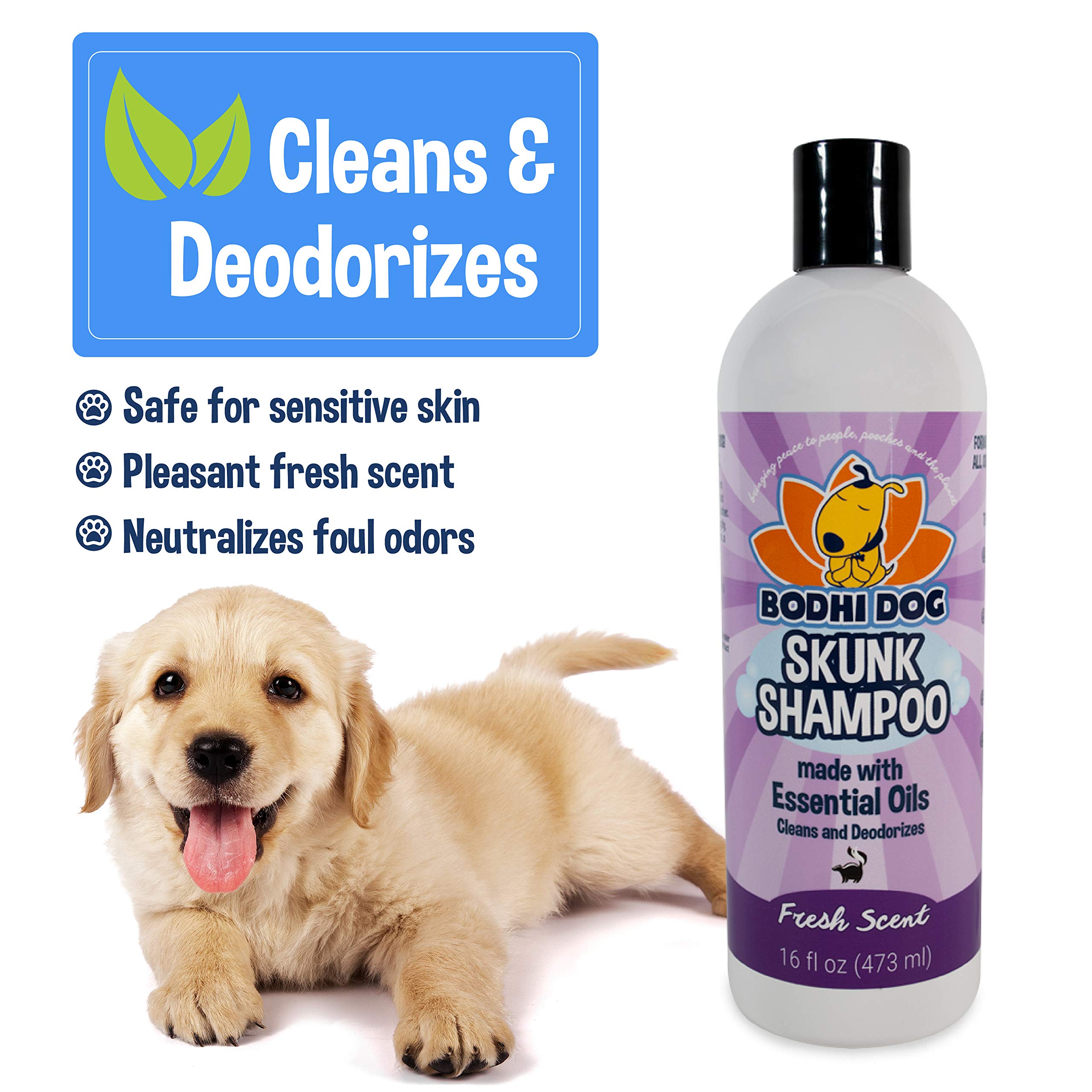 Bodhi Dog Shampoo: enjuague suave deja pelaje limpio y fresco.