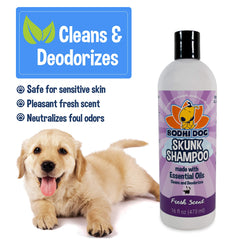Bodhi Dog Shampoo: enjuague suave deja pelaje limpio y fresco.