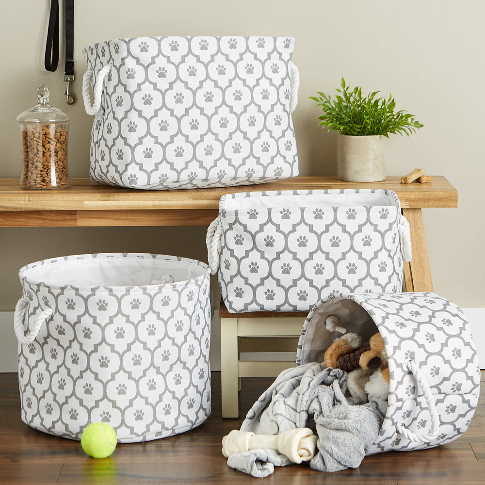Bone Dry práctica solución de organización para juguetes de mascotas y mantas.