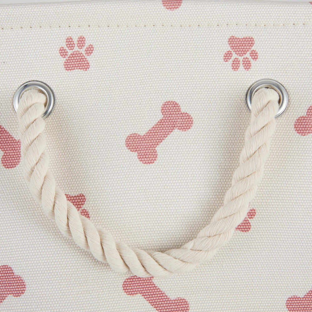 Bone Dry hueso impreso en rosa, diseño atractivo para cualquier espacio.