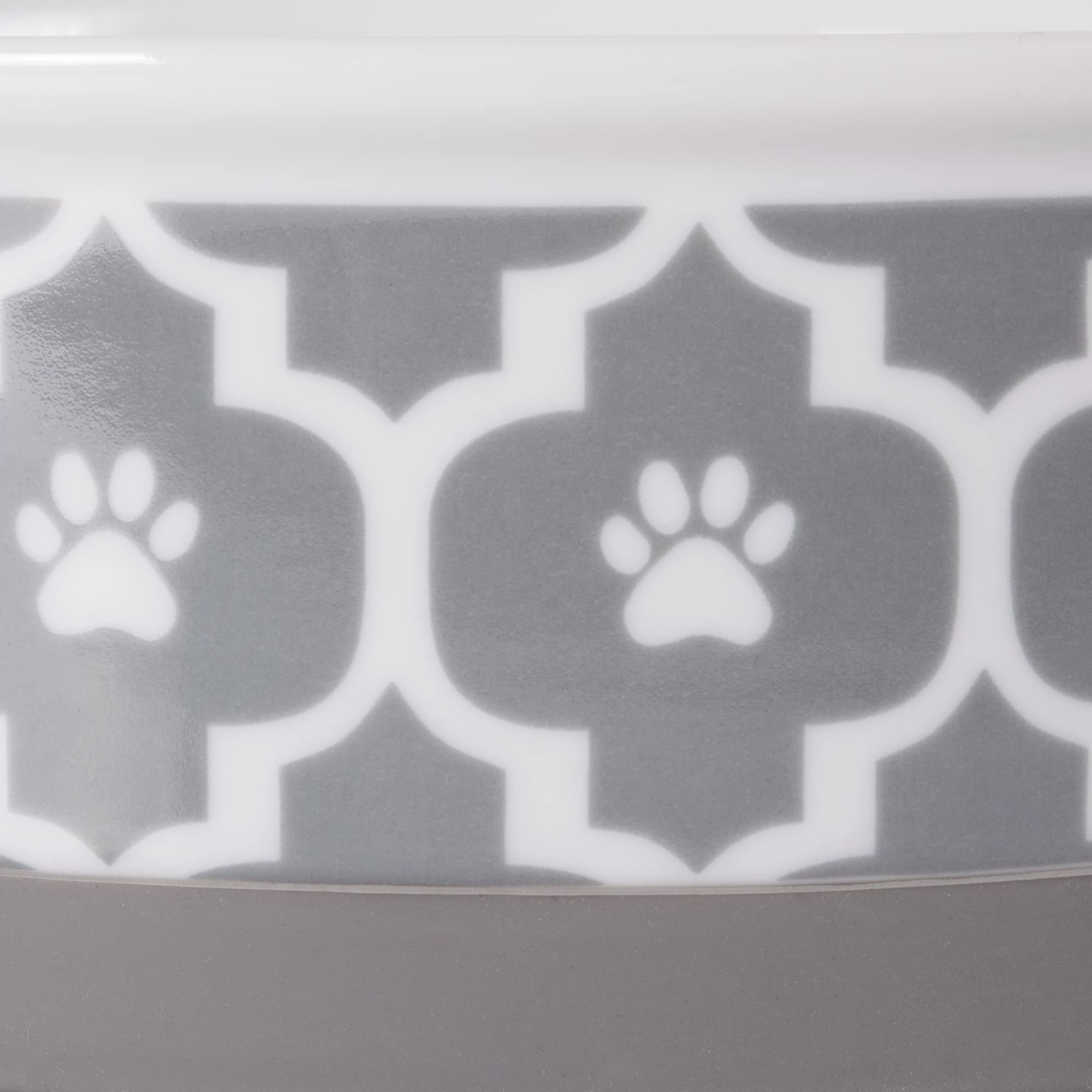 Tazón cerámico Bone Dry con aro de silicona para evitar deslizamientos.