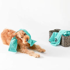 Bone Dry toalla-terry-microfibra-suave: absorbente y suave para secar a tu mascota.