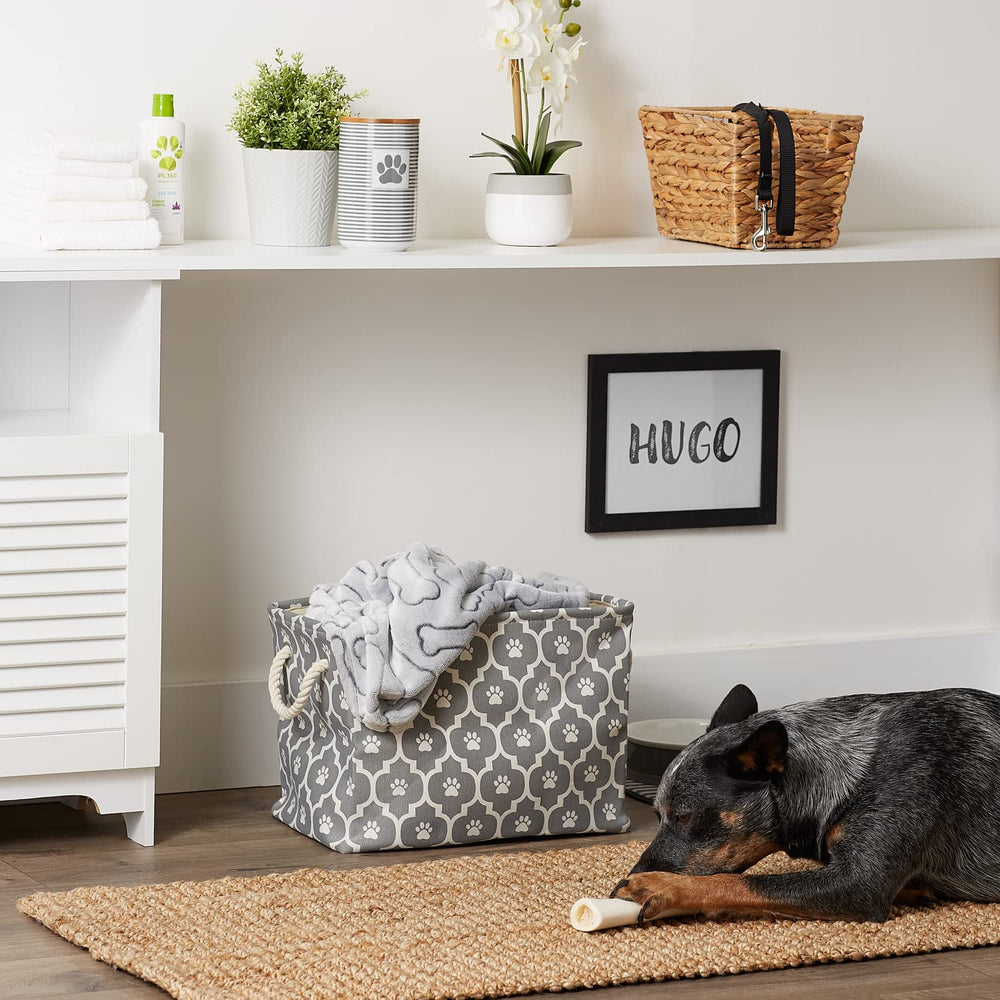 Bone Dry uso organizativo en casa para juguetes, correas y mantas