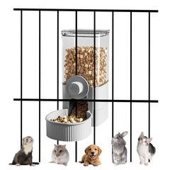 BonHautier dispensador de alimento 41oz para jaula, alimentación continua.