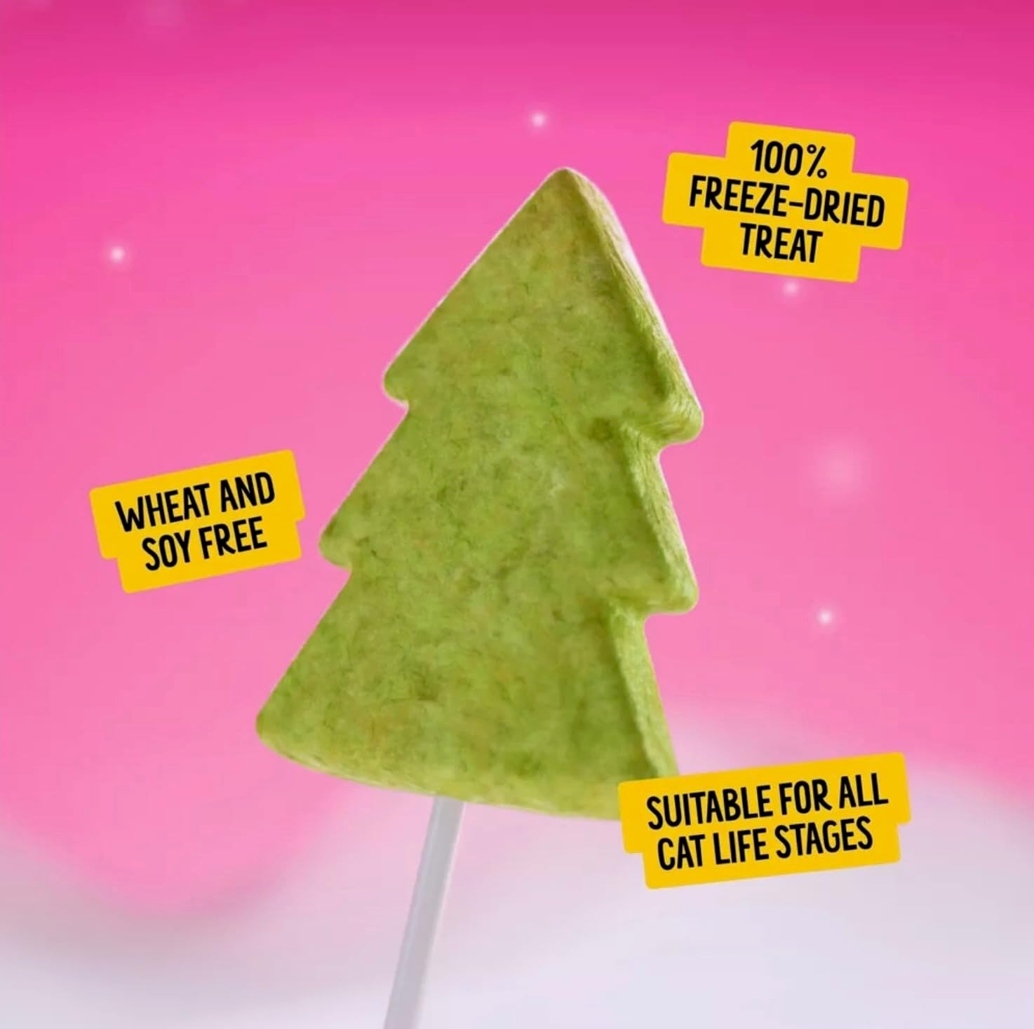 Textura crujiente de pollo con Bonkers Purrpops