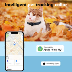 BONSO rastreador localizacion collar: integración FindMy en iPhone para mapas fáciles.
