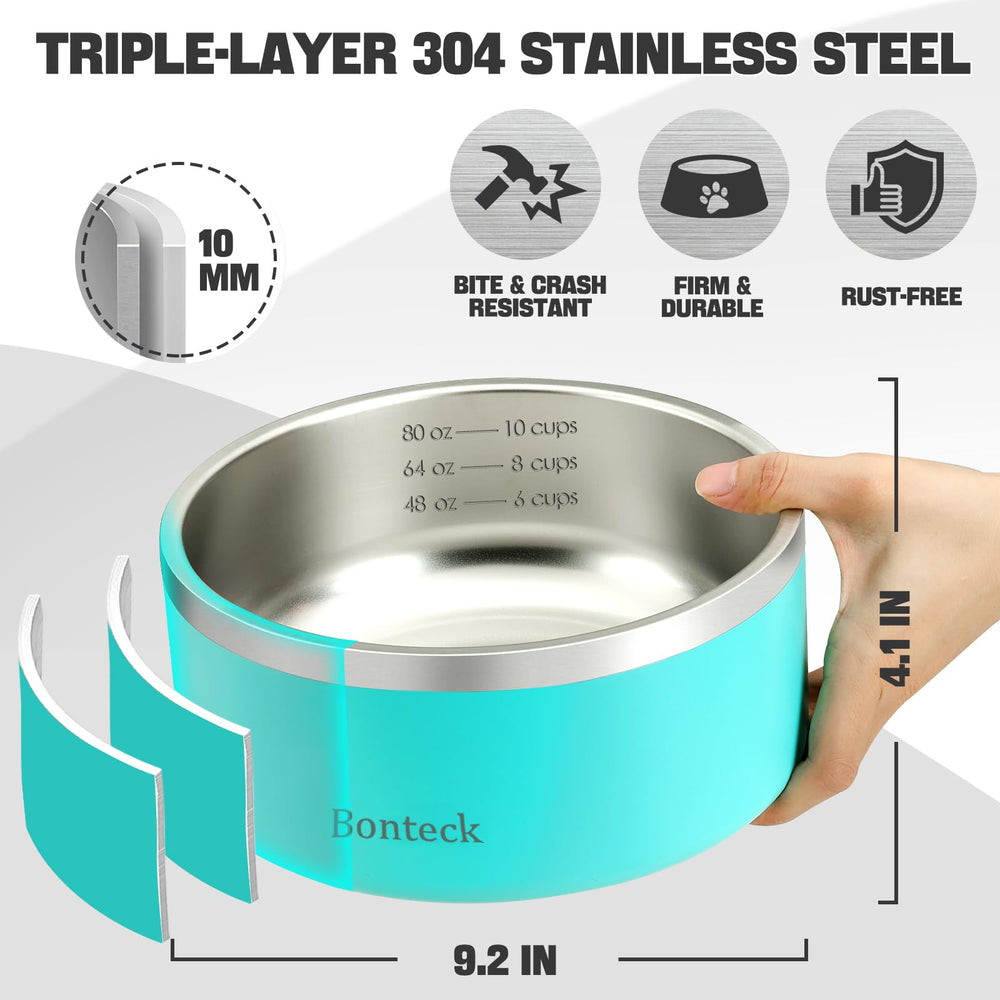 Bonteck tapete de silicona antideslizante para mayor estabilidad.