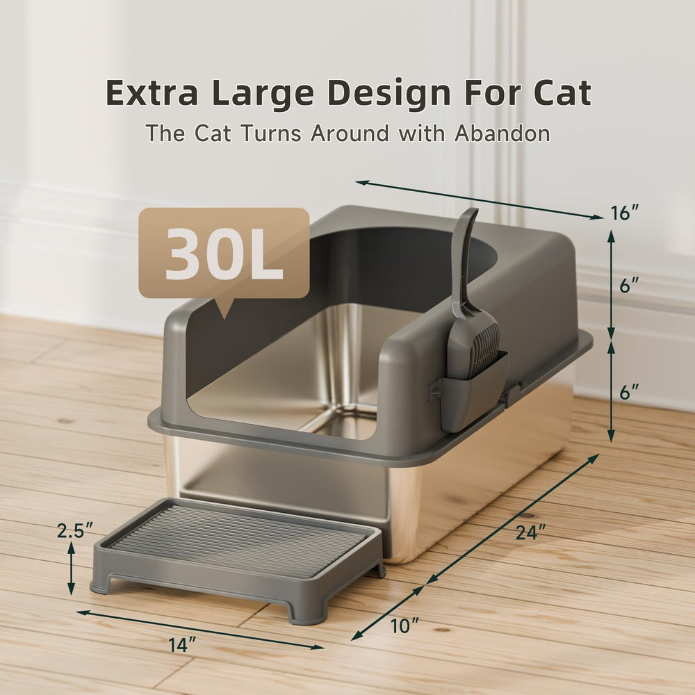 Booche caja de arena acero inoxidable, duradera para uso prolongado