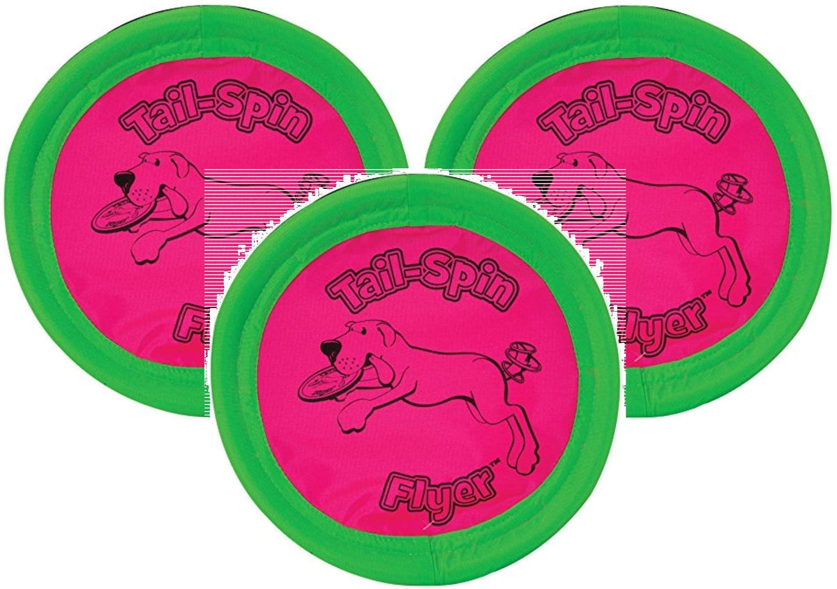 Booda Tail-Spin Disco para perros, disco volador ideal para juegos de buscar y agua.