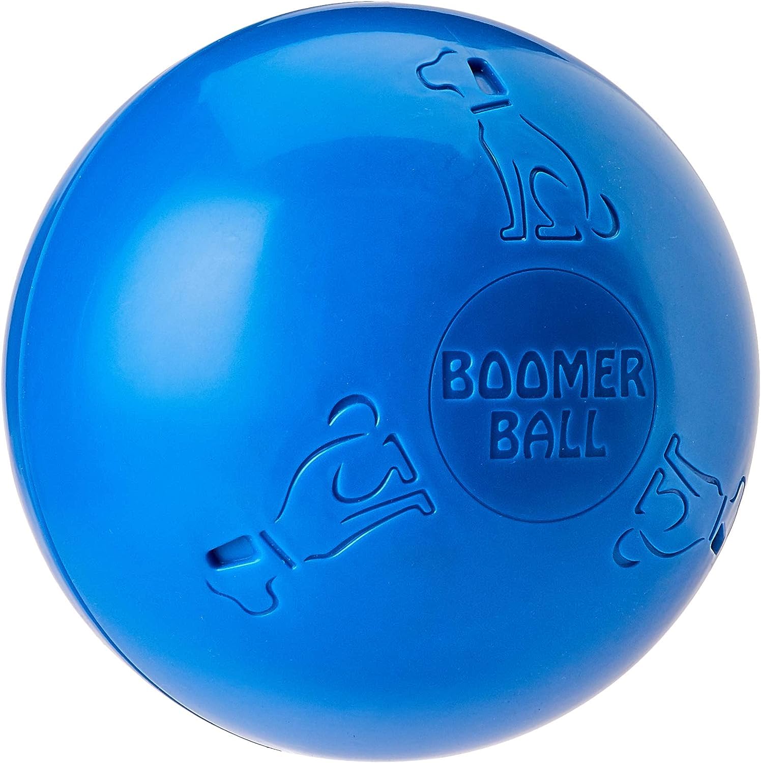 Boomer Ball de Company of Animals, bola resistente para perros que destrozan juguetes.