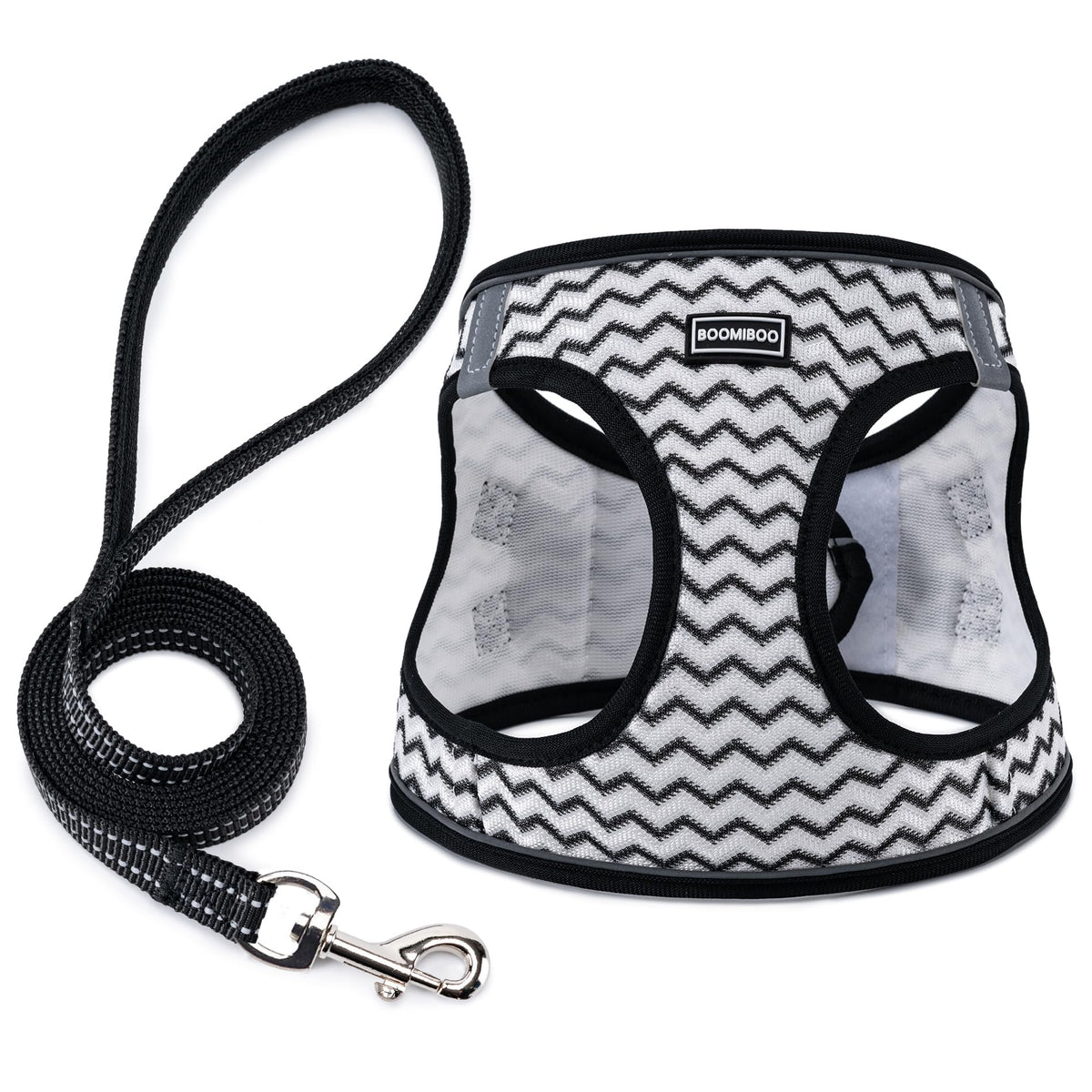 BOOMIBOO arnés para perro con entrada frontal reflectante para paseos seguros