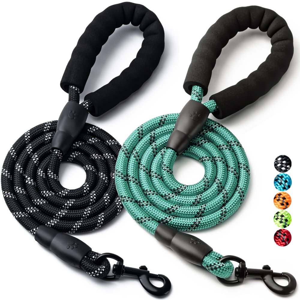 BOOMIBOO correa perro pack dos: dos correas duraderas para paseos diarios.