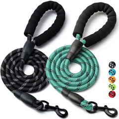 BOOMIBOO correa perro pack dos: dos correas duraderas para paseos diarios.