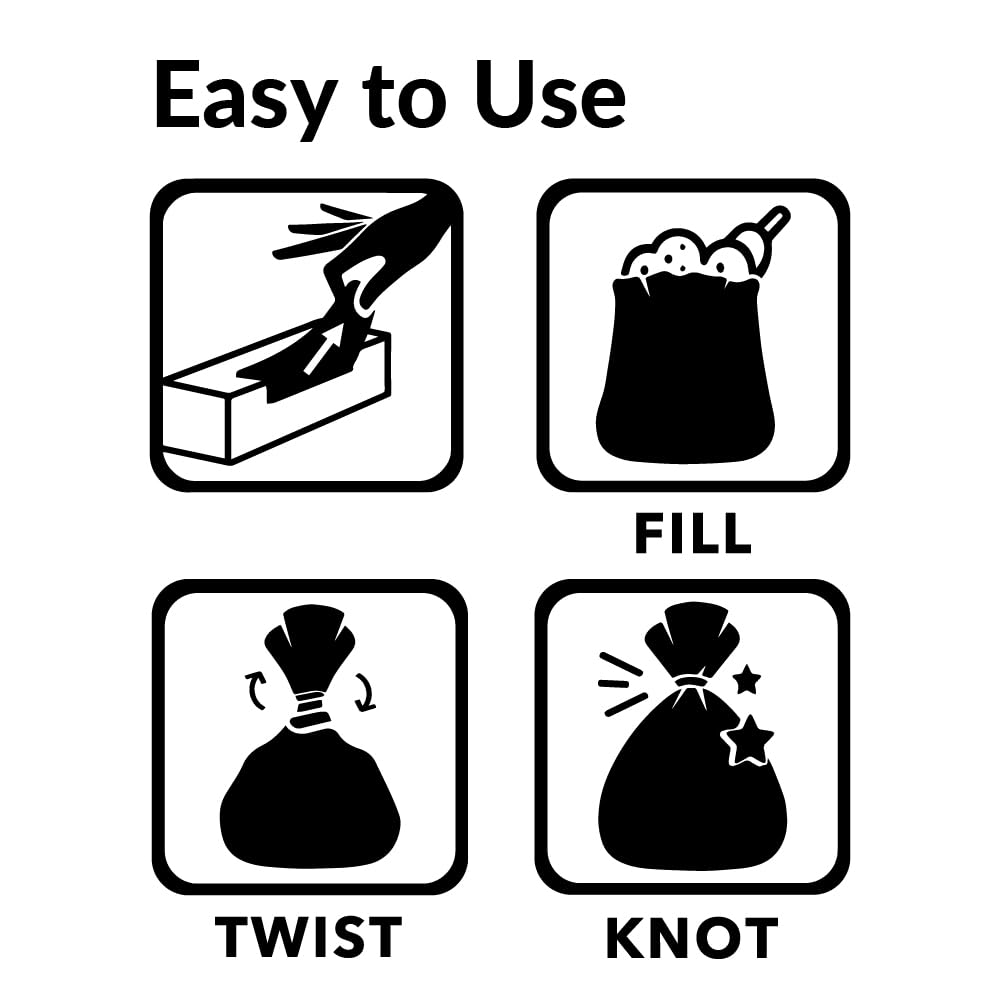 BOS Amazing Odor Sealing Bags: material opaco azul claro para uso diario sin olores.