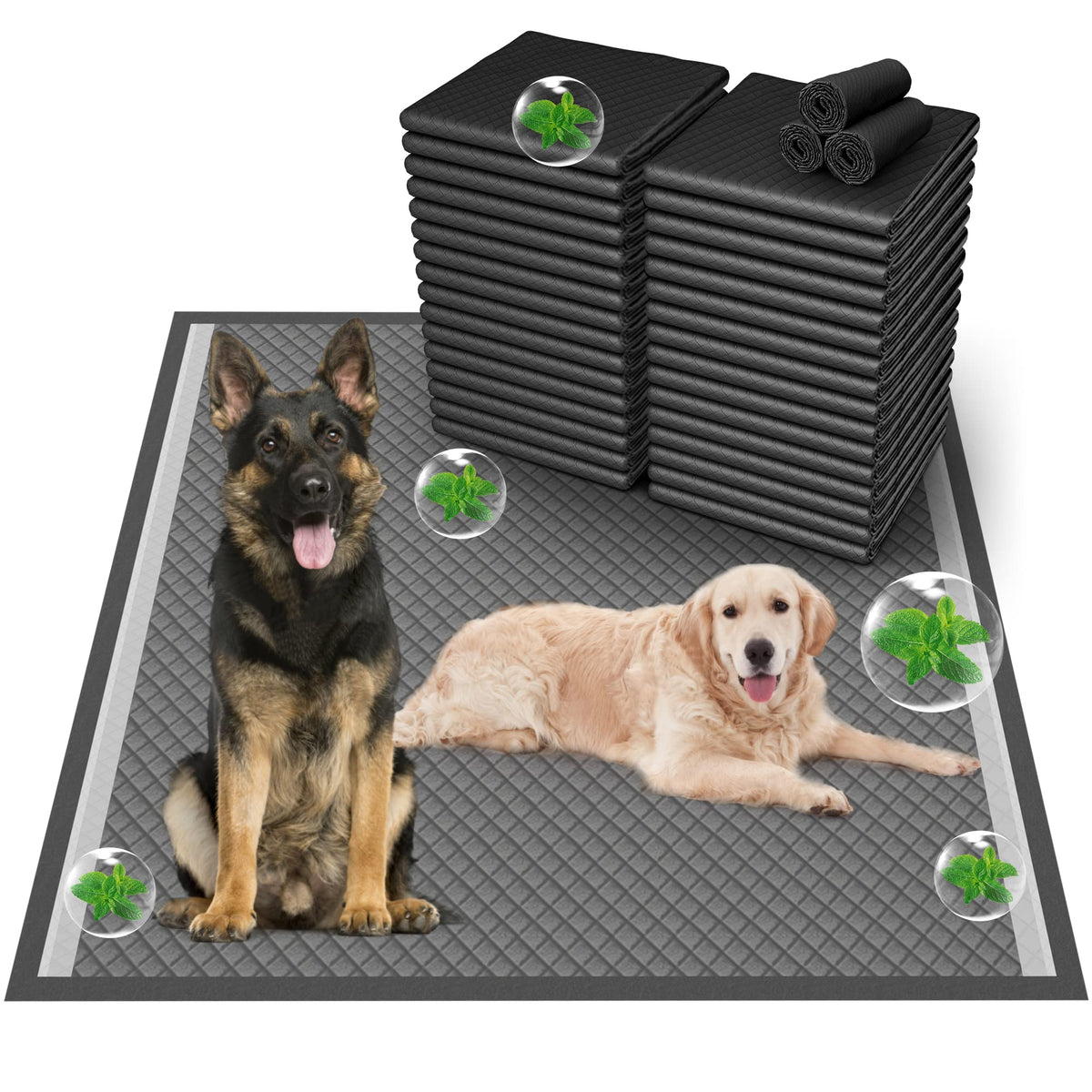 Almohadillas Boscute con absorbencia ultra para entrenamiento y mantener seca a la mascota.