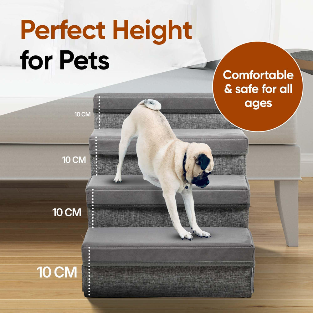 Bosque escaleras para perro para cama y sillón, ideal para alturas domésticas
