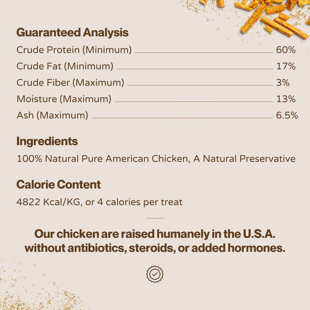 Trozos de pollo Boulder snack diario para perros activos