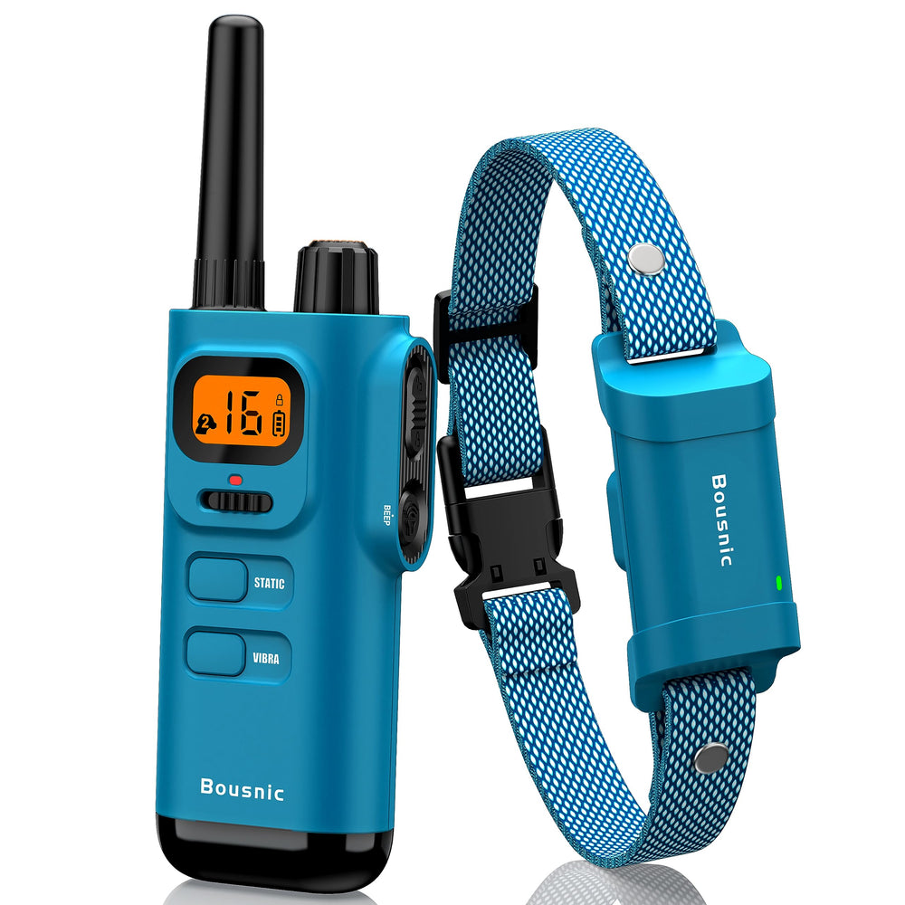 BOUSNIC collar de entrenamiento con alcance de 4000 pies para exteriores.