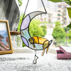BOXCASA colgante de vidrio, puente arcoíris, perfecto para crear un rincón de memoria.