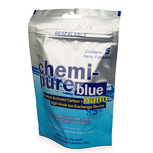 Boyd Chemi-Pure Blue Nano 5-Pack ayuda a controlar fosfatos y toxinas en el agua.