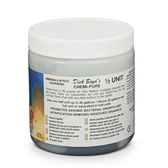 Boyd Enterprises Chemipure, vista interior, medio filtrante de calidad para acuarios.