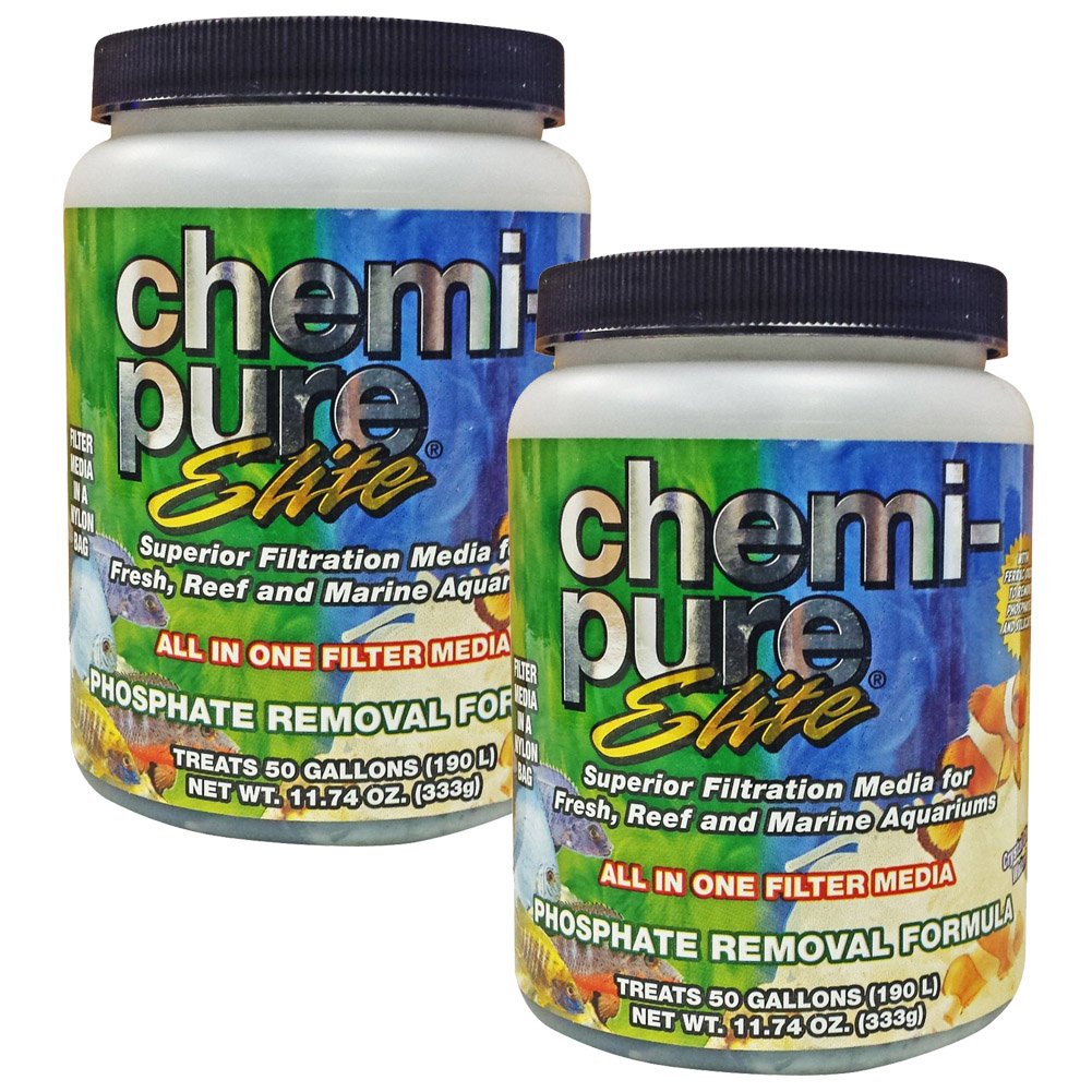 La Chemi-Pure Elite de Boyd Enterprises lista para filtración eficiente en acuarios.