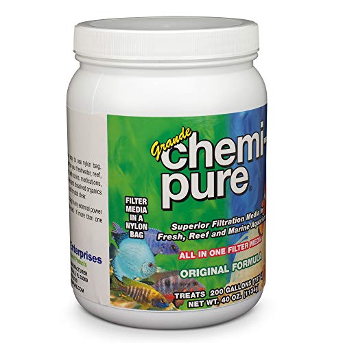 Boyd Enterprises Chemi-Pure Grande: mejora la coloración y apetito de los peces