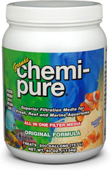 Boyd Enterprises Chemi-Pure Grande: carbón activado granulado para filtración eficiente y claridad