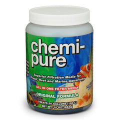Boyd Enterprises Chemi-pure en bolsa de nylon para filtro externo, agua más clara.