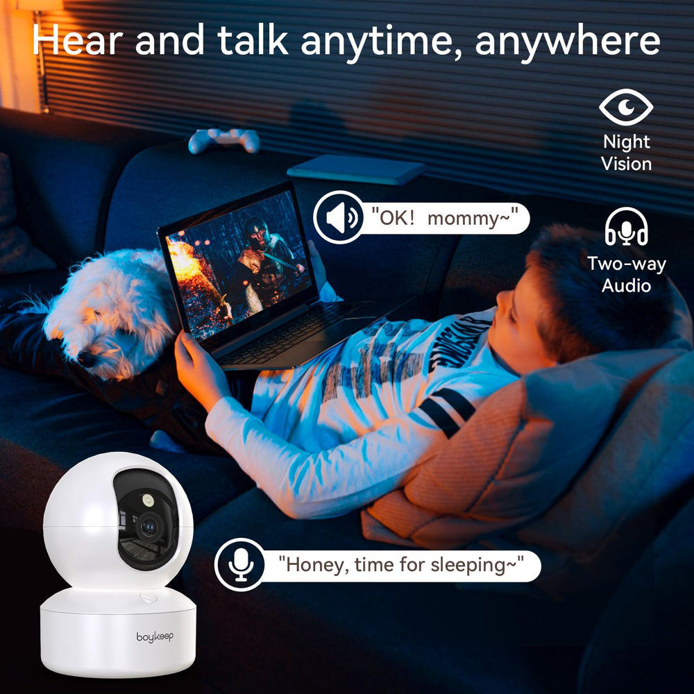 BoyKeep conectividad 5G y 2.4G para transmisión estable y rápida.