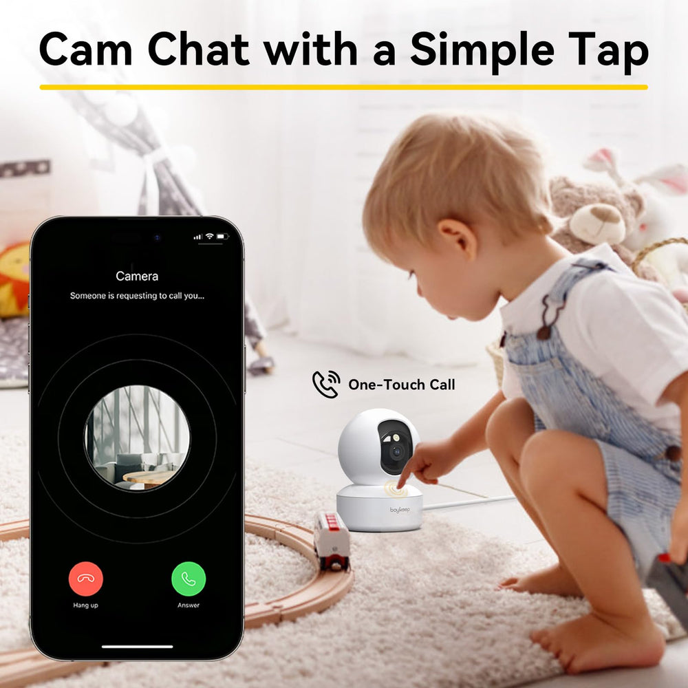 BoyKeep panorámica 360° con seguimiento de movimiento en tiempo real.