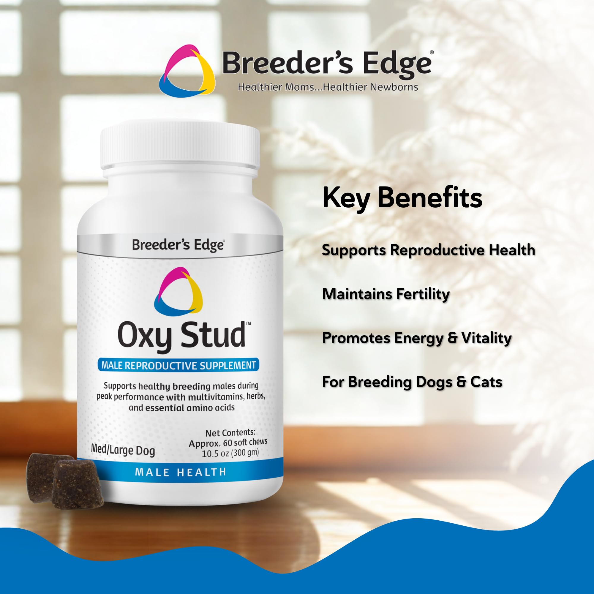 Breeders Edge Oxy Stud: etiqueta nutricional detallada para consumo seguro