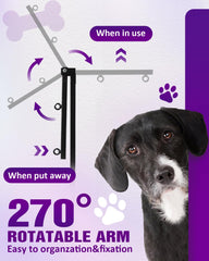Breeze Touch Brazo ajustable para aseo de perros pequeños y medianos.
