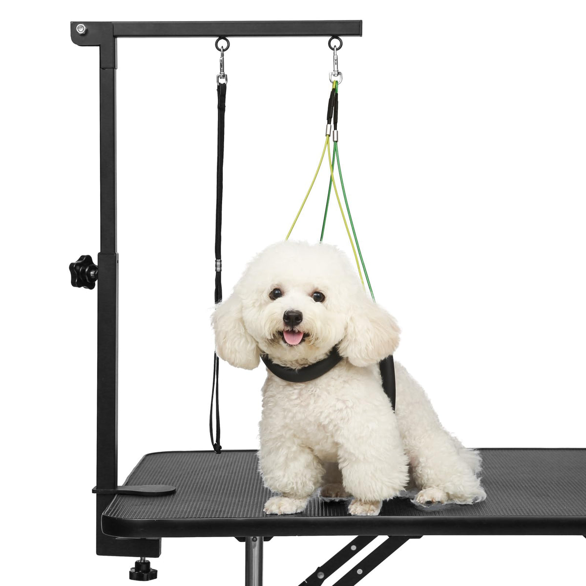 Breeze Touch brazo ajustable para mesa de perros, facilita el cuidado del pelaje