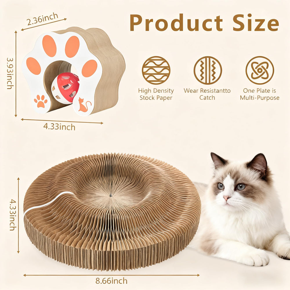 BRICKSWAN Kitty Kurlz Magic Organ forma de hueso, opción plegable para diferentes escenarios.