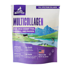 Brightway Pets colágeno para perros en botella, uso diario para movilidad.
