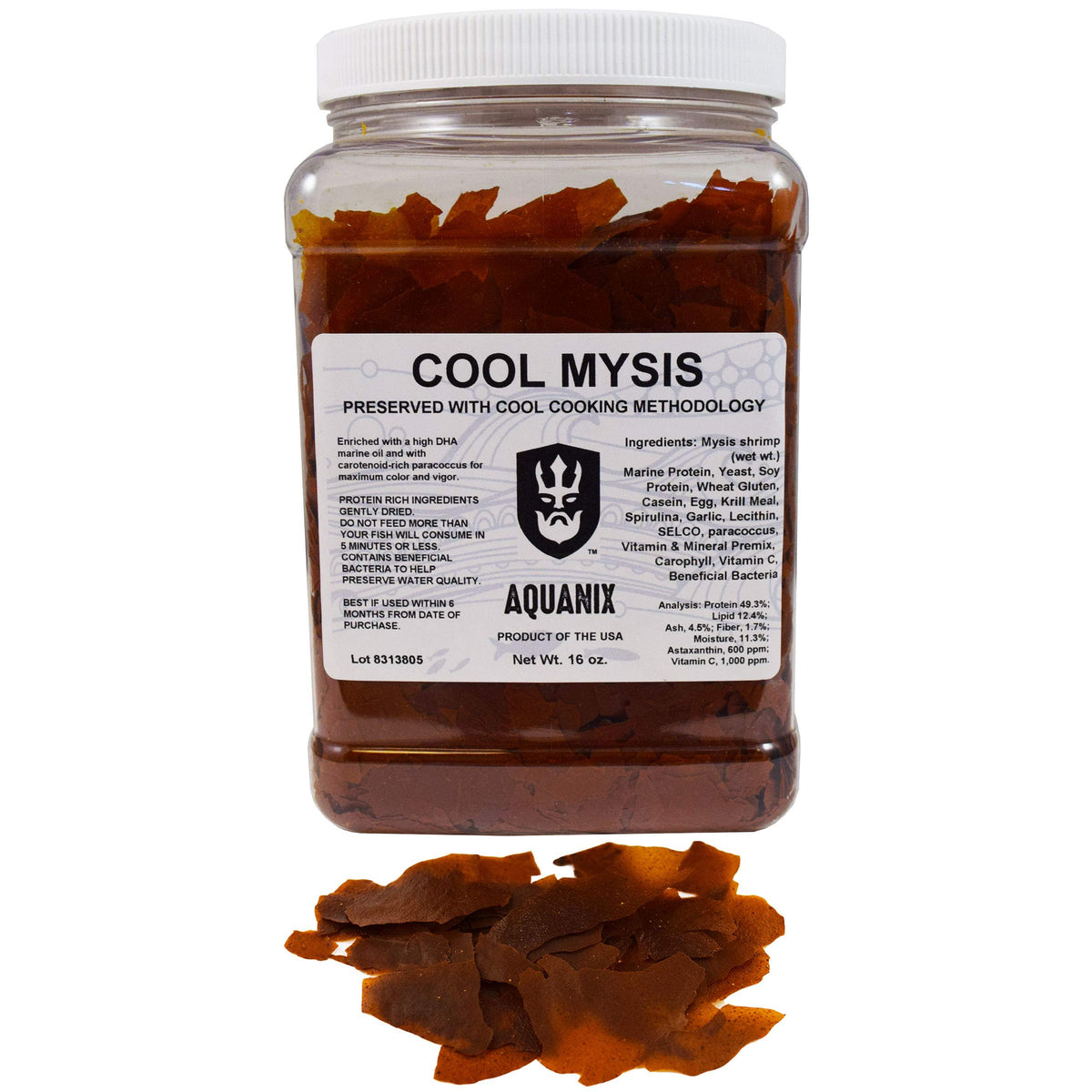 Brine Shrimp Direct Copos de Mysis Enfriados, útiles para coloración y salud de peces tropicales