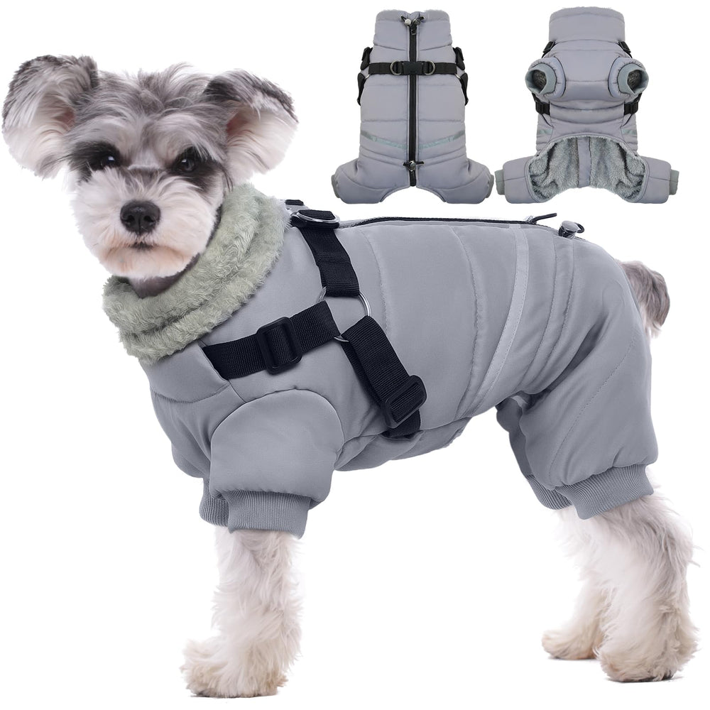 BRKURLEG abrigo para perro, dorso reflectante para mayor visibilidad nocturna