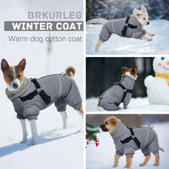 BRKURLEG chaqueta reflectante para perro, mayor visibilidad nocturna.