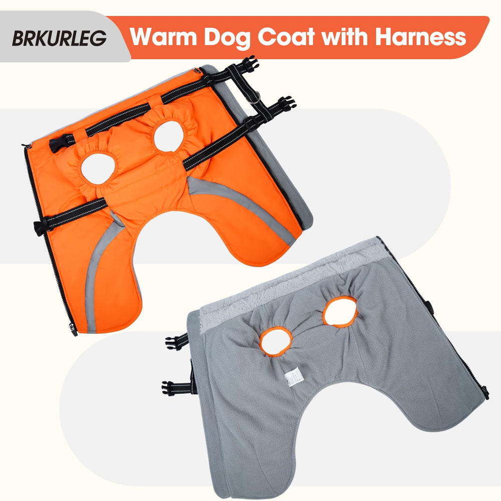 BRKURLEG disponible en tallas XS a 3XL para perros pequeños y grandes
