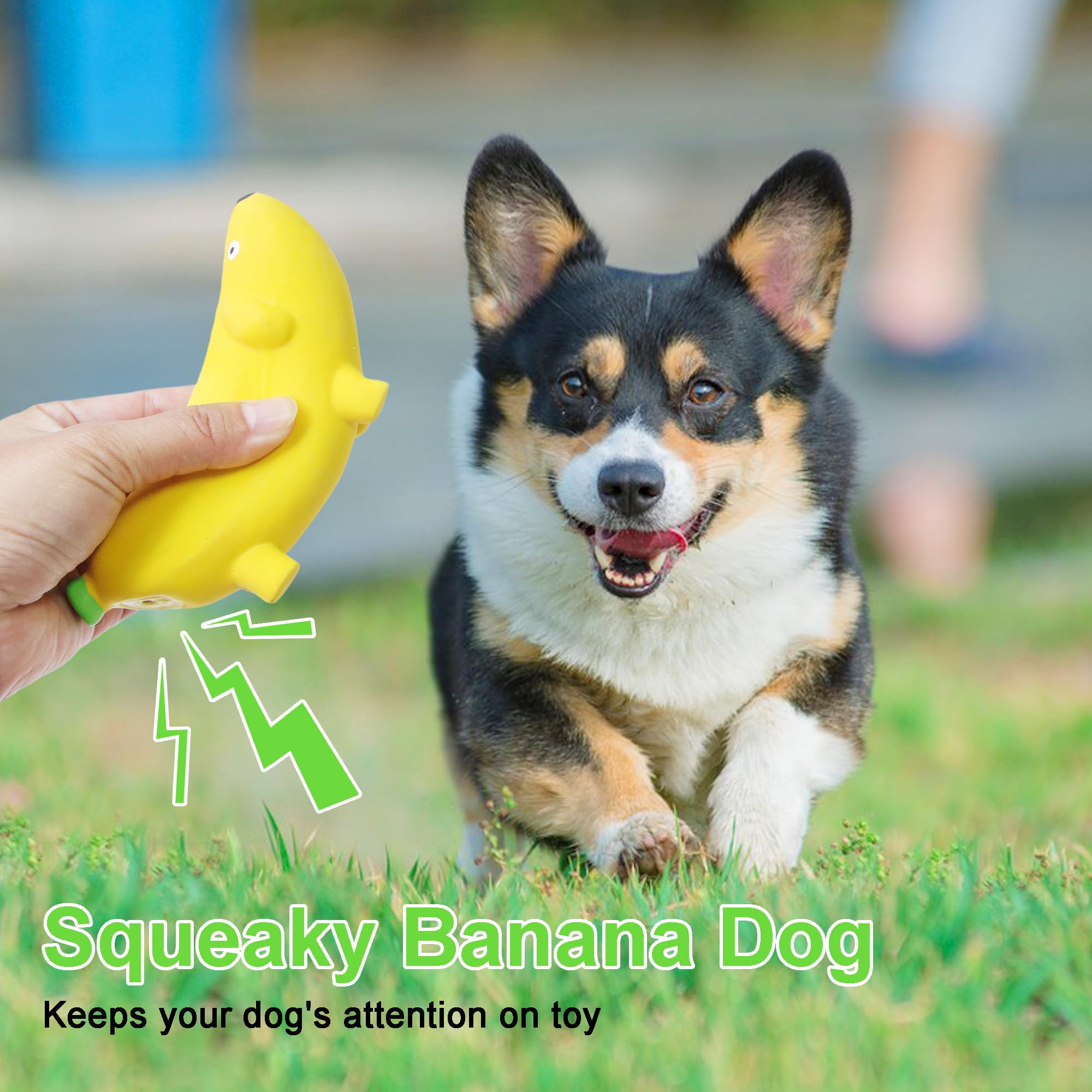 BRMDT banana forma curva, ideal para juego al aire libre.