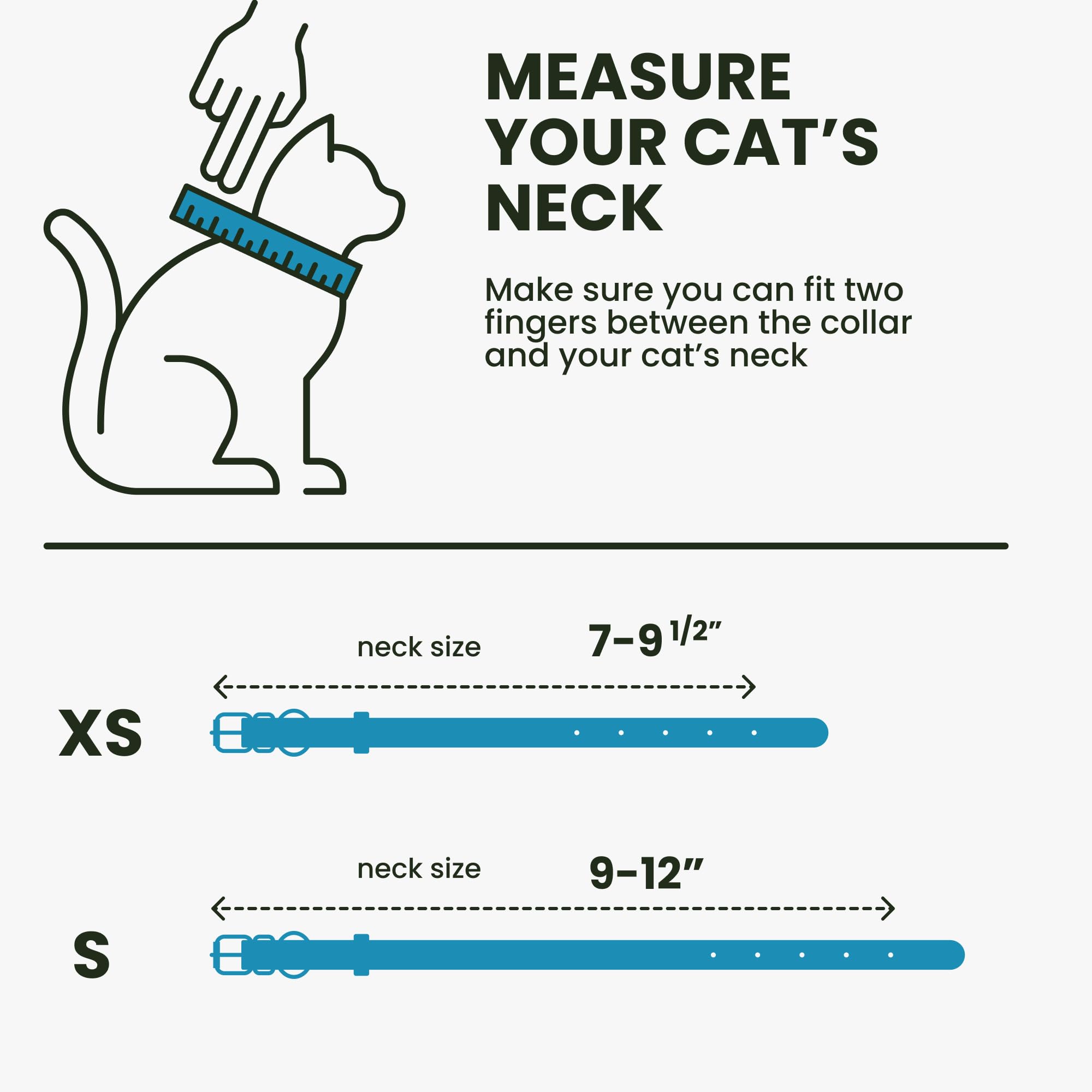 BRONZEDOG collar de cuero para gato de peso ligero para uso diario