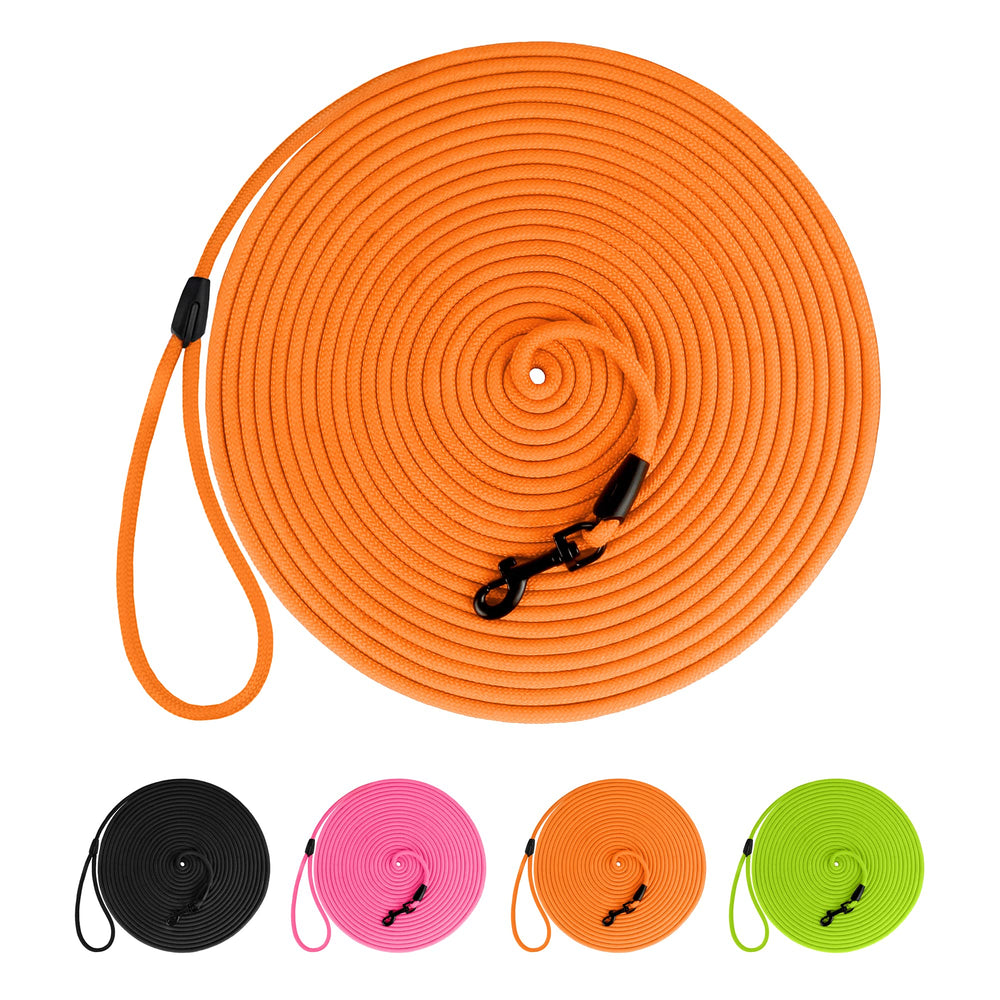 BRONZEDOG Collar: cuerda de 30 ft para entrenamiento con libertad controlada.
