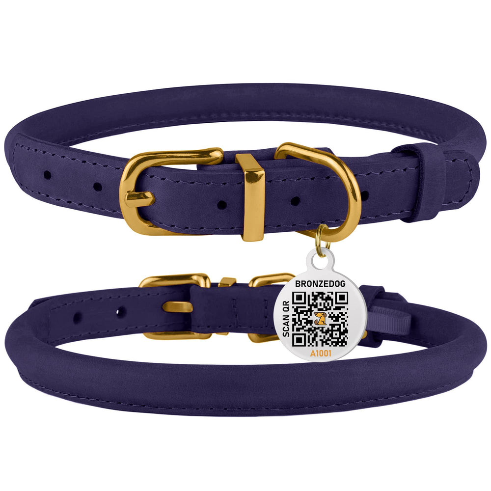BronzeDog collar para cuello de 40 a 48 cm, talla adecuada para varios tamaños