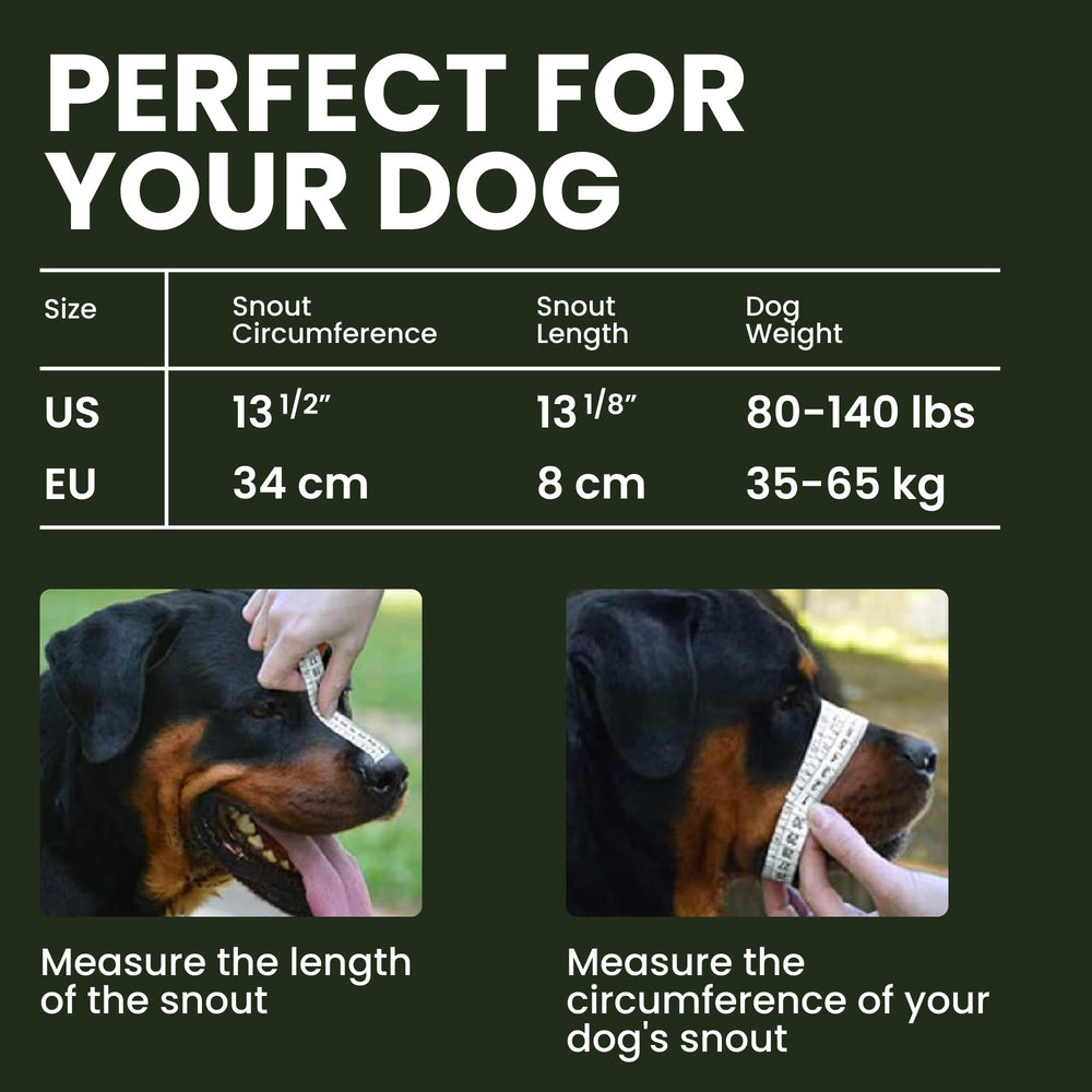 BRONZEDOG bozal con malla de alambre, protección para otros durante paseos.