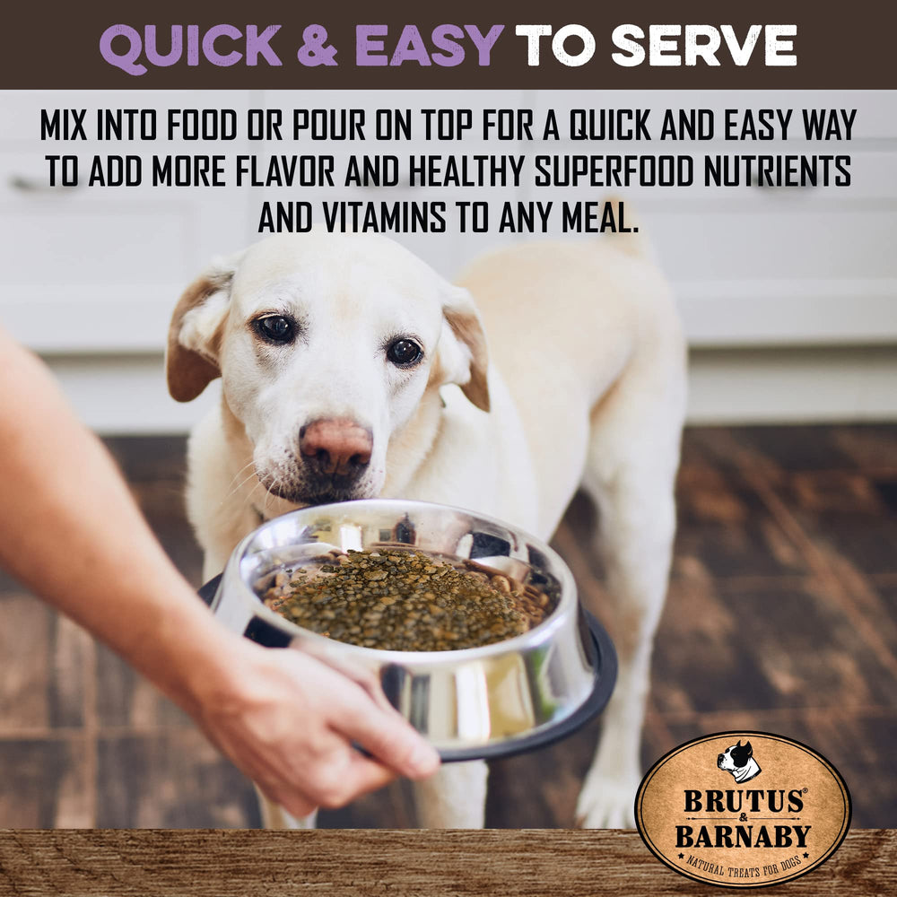 BRUTUS & BARNABY complemento saludable para croquetas secas